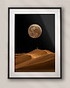 plakaty Plakat Spacer Nocą - Kolaż Fine Art