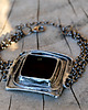 bransoletki wire wrapping bransoletka czarny kwadrat