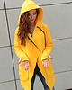bluza z kapturem damska Bluza płaszczyk  damska asymetryczna bawełniana