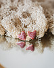 kolczyki ceramiczne Kolczyki porcelanowe LOVE