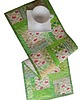 obrusy i serwetki Wiosna #2  -bieżnik, mata patchwork