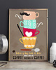plakaty Me Coffee Needs a Coffe - plakat art giclee