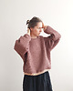 bluza bez kaptura damska Bluza Wafel "W_05" nutella