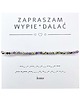 bransoletki na sznurku Bransoletka z alfabetem Morse Jaspis dalmatyński, Ametyst