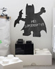 naklejki ścienne do pokoju dziecka LEGO BATMAN naklejka tablicowa, folia kredowa