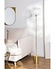 lampy podłogowe Lampa Podłogowa Złoto Szkło Helden 146 cm