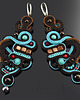 kolczyki soutache Kolczyki sutasz 588