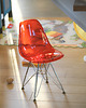 meble do pokoju dziecka Krzesełko dla dzieci a'la Eames / czerwone