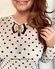 broszki Brosza  z ozdobą w stylu glamour z czarnymi  kamieniami NEW