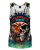 topy damskie DR.CROW Bokserka Damska Indian Tiger