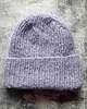 czapki damskie Jesienna czapka Dimma z alpaki i merynosa fioletowa