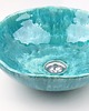 umywalki UM40 Umywalka lazurowa okrąłą, nablatowa, ceramiczna