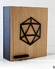 organizery Szafka na klucze GEOMETRIC - wenge