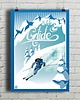 plakaty Slide & Glide - vintage plakat