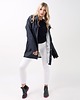 płaszcze damskie VANNSKJOLD płaszcz przeciwdeszczowy ELEGANCE navy blue