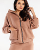 bluza z kapturem damska Bluza C324