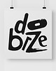 plakaty Dobrze plakat typograficzny 50 cm x 50 cm
