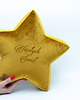 dekoracje świąteczne Poduszka dekoracyjna gwiazdka, świąteczna velvetowa - grawer Wesołych Świąt