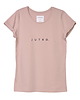 t-shirt damskie T-shirt pudrowy róż JUTRO.