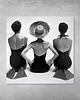 fotografia Plakat Vintage - Kobiety w strojach kąpielowych