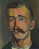 obrazy Auguste Herbin - Portret mężczyzny - obraz na płótnie lub plakat