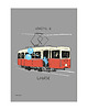 plakaty Plakat A4 Gdańsk Tramwaj Konstal N