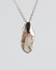 srebrne naszyjniki Naszyjnik z Kwarcem Dymnym