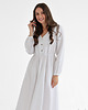 sukienki maxi damskie Lniana sukienka CAMELLIA MAXI PURE WHITE