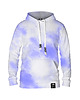 bluza z kapturem damska Damska Bluza z kapturem Purple Pastels