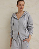 bluza z kapturem damska Bluza BAE gray