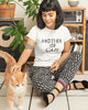 t-shirt damskie Mother of cats koszulka