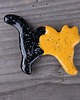 magnesy Ceramiczny magnes kot czarno-żółty
