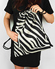 plecaki WOREK Plecak zebra