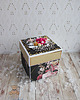 kartki scrapbooking Exploding box urodzinowy "Glam Rock"