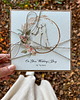 zaproszenia i kartki na ślub Kartka ślubna wedding card on your Wedding Day boho