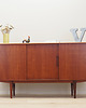 komody i szafki Highboard tekowy, duński design, lata 60, produkcja: Dania