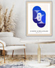 plakaty Plakat reprodukcja Joseph Schillinger 'Key Blue'