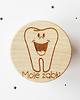 pokój dziecka - różne Drewniane pudełko na ząbki mleczne