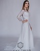 suknie ślubne Suknia ślubna z długimi rękawami ivory / HALINA