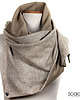 szale damskie Szal, Komin, Tuba, Etola - Tweed Camel