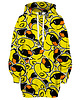bluza z kapturem damska Bluza Oversize Tunika DR.CROW Kaczki