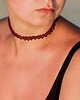 chokery Choker Nebula / frywolitka z japońskimi koralikami Toho / Seria Boho
