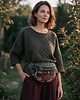 saszetka nerka Nerka XL TROPIC GARDEN + miniportfel gratis