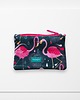 portfele damskie Portfelik mini - flamingi