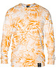 bluza bez kaptura damska Bluza Bez Kaptura Damska DR.CROW Peonies Orange