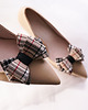klipsy do butów Klipsy do butów Coquet-Kokardy 3D-A'la Burberry
