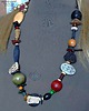 korale Niezwykły naszyjnik w stylu ETNO i cudnych kolorach jesieni UNIKAT handmade