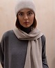 szale damskie Szalik Merino&cashmere jasny beż