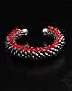 bransoletki ze szkła Arfarn, smocza bransoleta cuff, beading