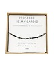 bransoletki na sznurku Prosecco is my cardio Bransoletka z alfabetem Morse